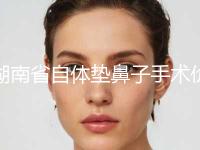 湖南省自体垫鼻子手术价格(收费标准)贵不贵(2024年均价为：17254元）