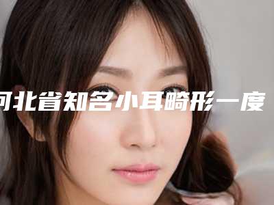河北省知名小耳畸形一度二度三度机构推荐:小耳畸形一度二度三度医院前30口腔技术哪家好