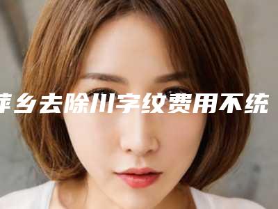 萍乡去除川字纹费用不统一的原因