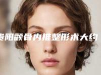 贵阳颧骨内推整形术大约价格是多少